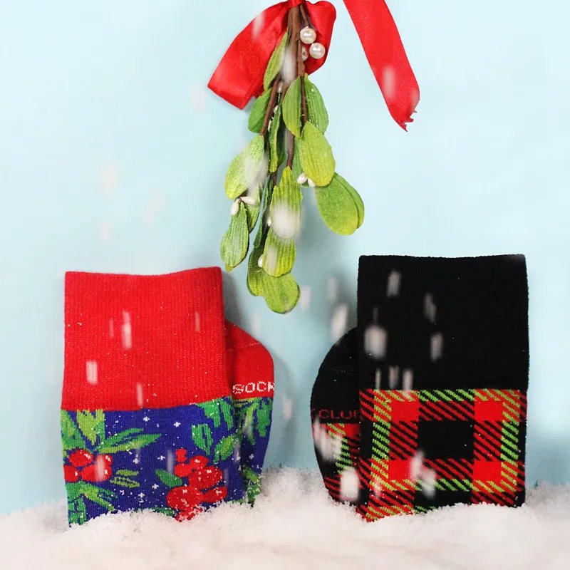 Custom Christmas Socks - premium knitted socks with your logo and design