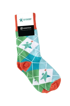 Sock with optional header card