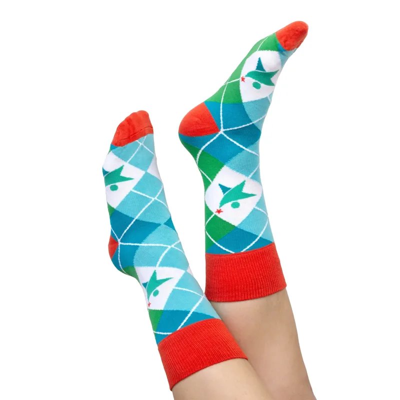 Custom Logo Socks - premium knitted socks with your logo and design