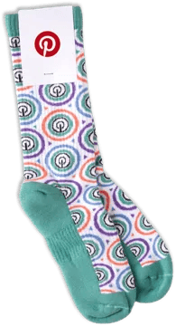Sock with optional header card